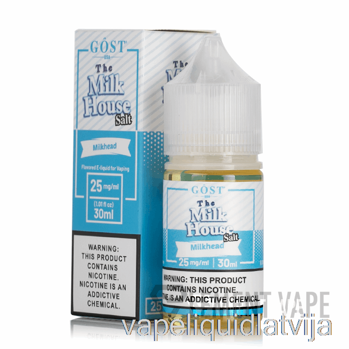 Milkhead Salts - The Milk House - Gost Vapor - 30ml 25mg Vape Liquid